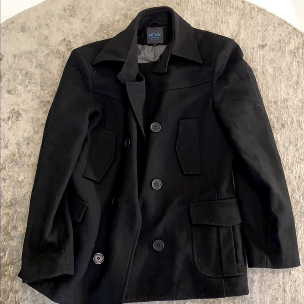 Men’s Black Wool Jacket